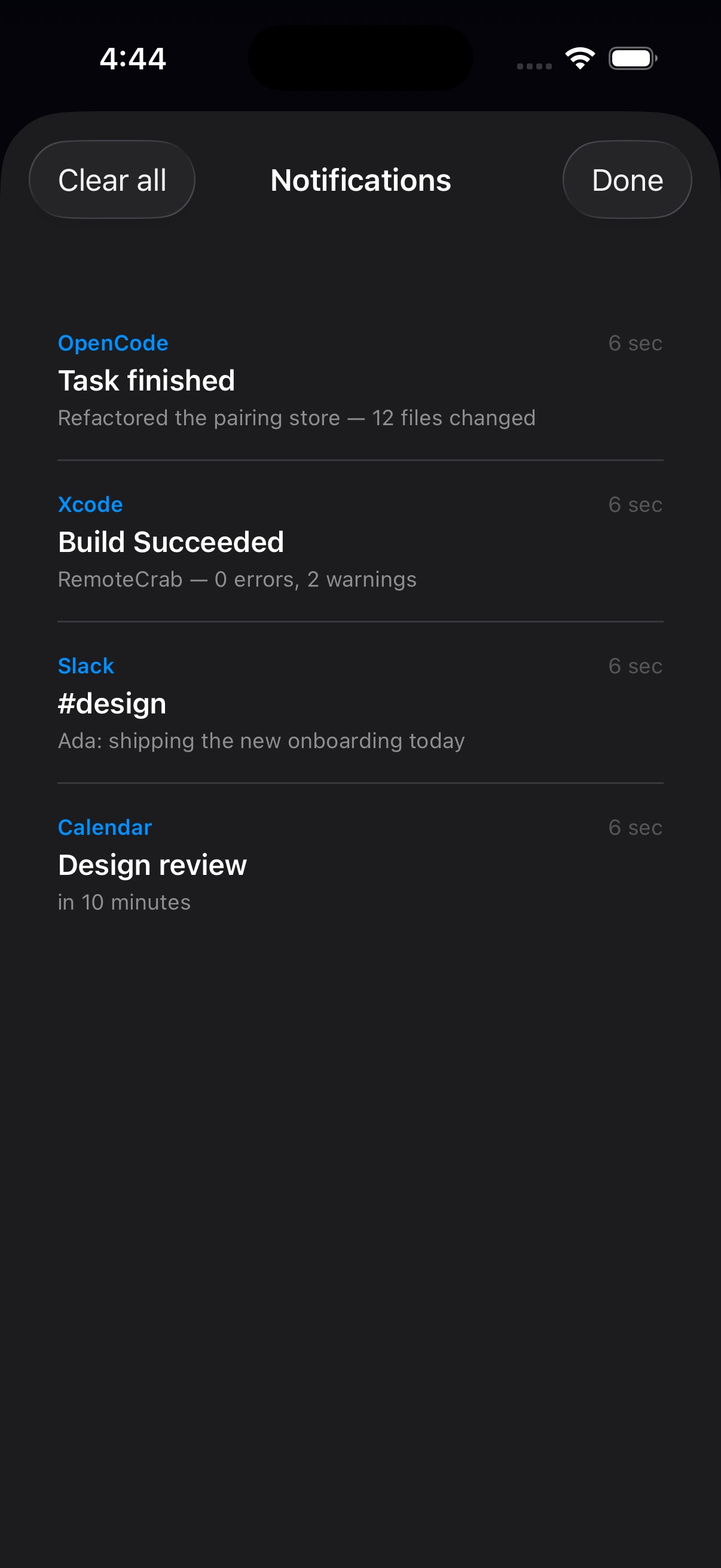 Your computer's notifications, on your iPhone